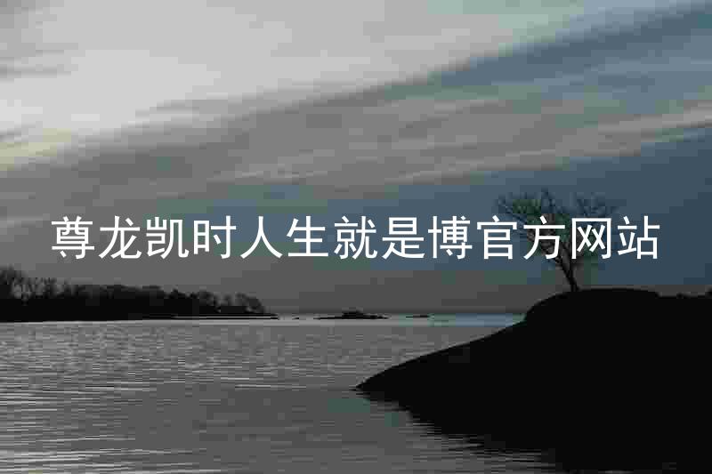 尊龙凯时人生就是博官方网站
